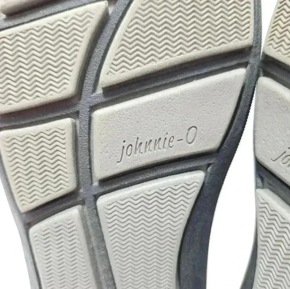 Johnnie O Mens Penny Loafers Size 8 M Drivers Blue Grey - Picture 7 of 7